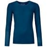 Top a maniche lunghe Ortovox 150 COOL CLEAN LS W (deep ocean) Donna