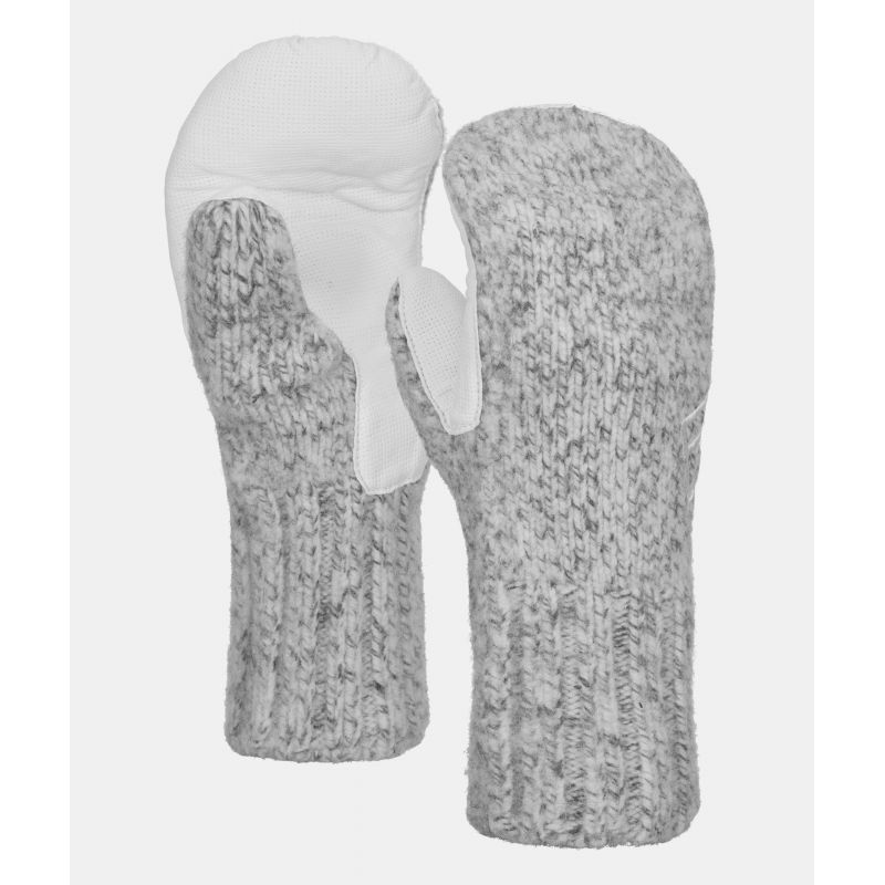 Mittens Ortovox CLASSIC WOOL MITTEN LEATHER (grey blend)