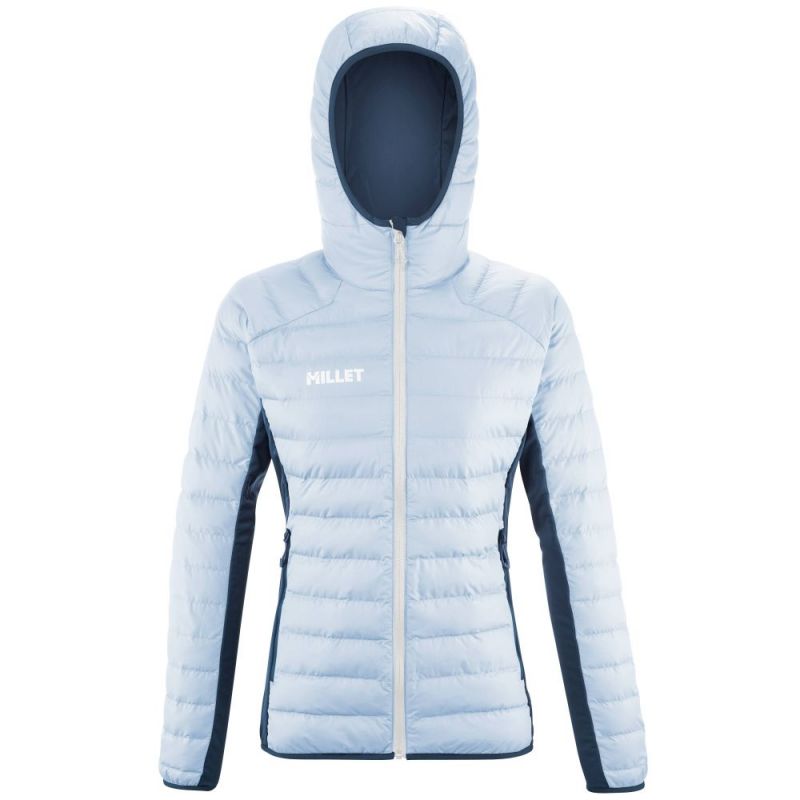 Daunenjacke Millet FITZ ROY WARM HOODIE W (ICEBERG/DARK DENIM) Women