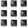 Grepp för snowboard Dakine PYRAMID STUDS (BLACK)