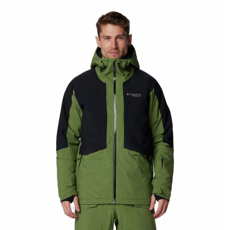 Heren ski jas Columbia Highland Summit II (Canteen, Black)