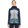Veste HAGLOFS ROC Flash Mid Hood Women (Tarn Blue/Concrete) Femme