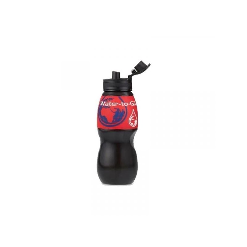 Botella filtrante Water to Go Exterior (rojo)