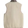 Miesten hihaton fleece Vans Trevor Sherpa FZ Vest (OATMEAL/BUNGEE CORD)