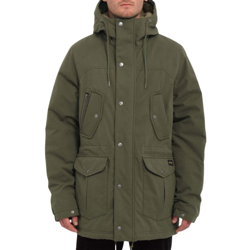 Jakke Volcom Starget 5K PARKA (Militær) mand