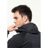 JACK WOLSKIN FELDBERG HOODY M (Sort) softshell-jakke til mænd