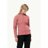 Polaire JACK WOLSKINS TAUNUS FZ W (Rose Dawn) femme