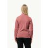 Women's JACK WOLSKINS TAUNUS FZ W (Rose Dawn) fleece