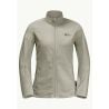 JACK WOLSKINS TAUNUS FZ W (Seal) fleece til kvinder