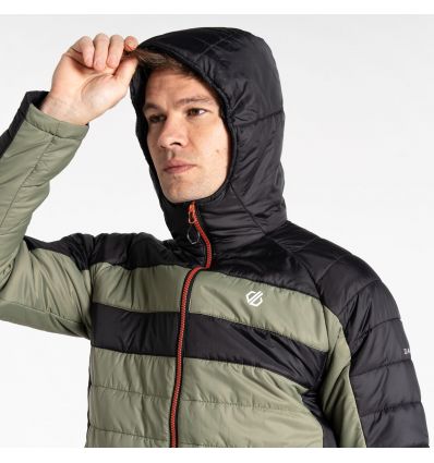 Dare 2b Giacca Ibrida Da Uomo Mountaineer – Blu, Impermeabile, Traspirante, Con Imbottitura Ecofill