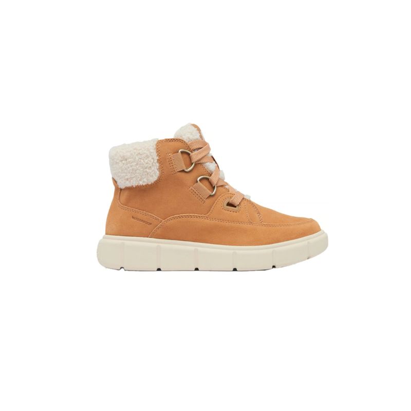 Vinterstøvler til kvinder Sorel Explorer III NW Lace (Tawny Buff, Sea Salt)