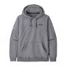 Patagonia Fitz Roy Icon Uprisal Sudadera con capucha (Gravel Heather)
