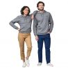 Patagonia Fitz Roy Icon Uprisal Sudadera con capucha (Gravel Heather)