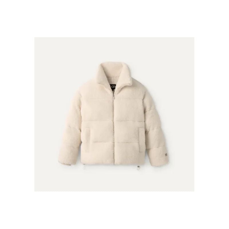 Jacka UGG W EMMALYN UGGFLUFF PUFFER JACKET (CREAM)