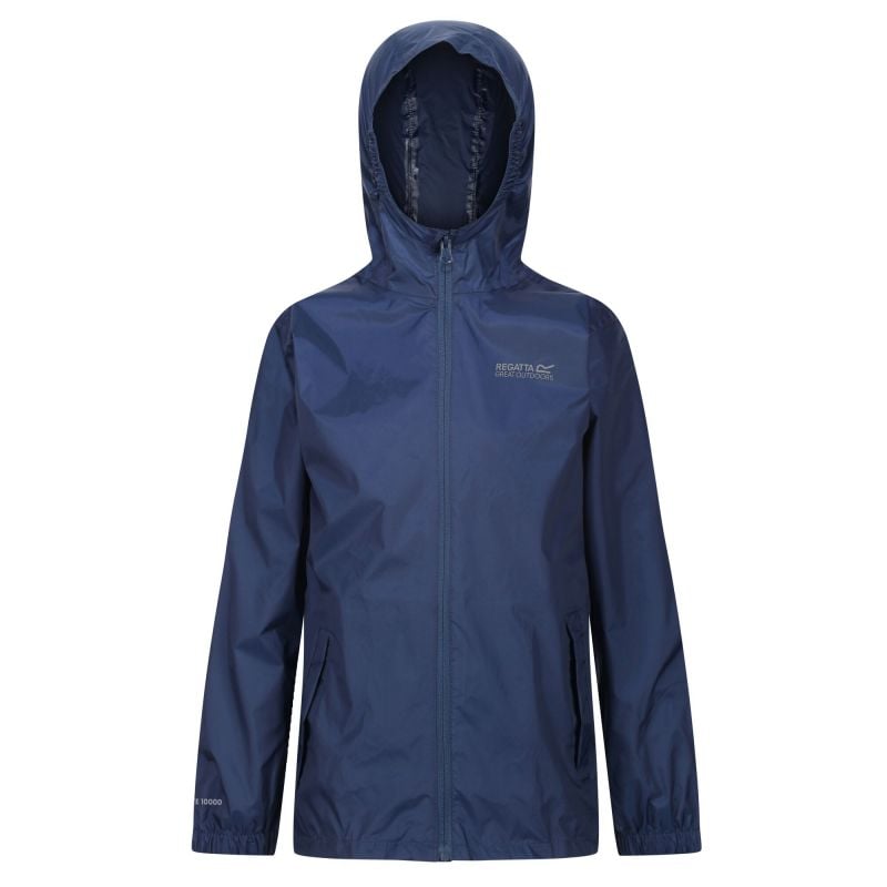 Regenjas REGATTA Kid Pack-It Jkt III (Zwart) kind