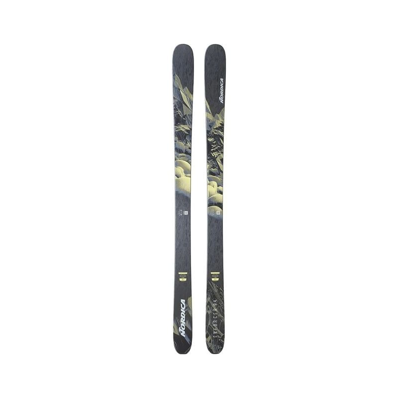 NORDICA ENFORCER 94 (FLAT) (SVART/GUL/BLÅ)