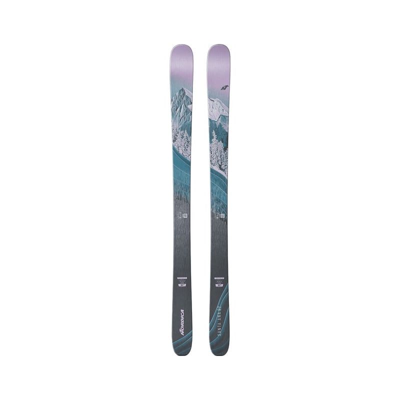Esquí alpino NORDICA SANTA ANA 92 (AGUA/VIOLETA) Mujer - 2025