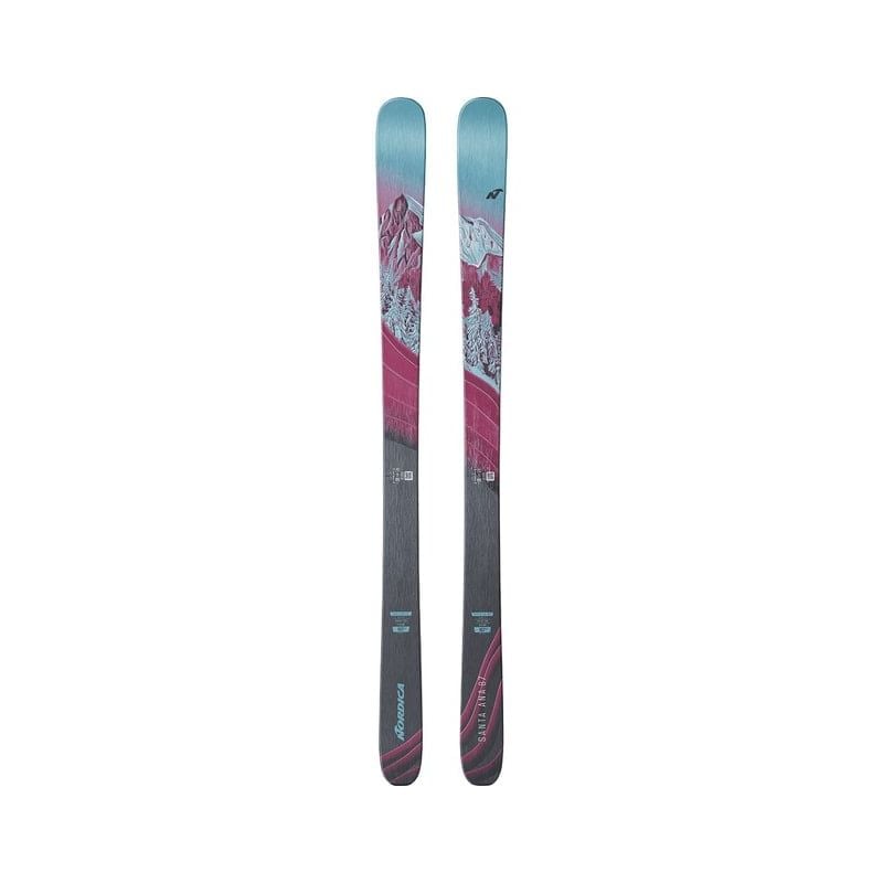 Alpine skiing NORDICA SANTA ANA 87 (BLEU/VIOLET) Women - 2025