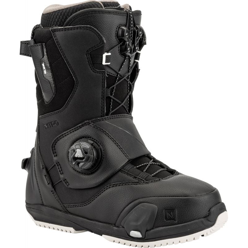 Boots de snowboard NITRO CAVE STEP ON TLS (BLACK) 2025 Femme 
