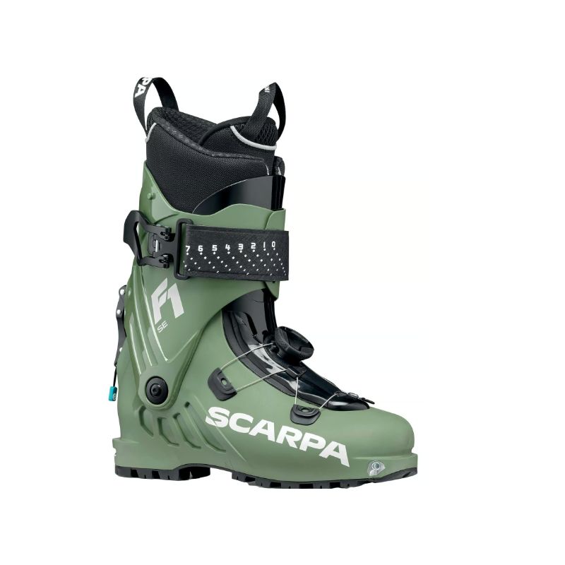 Skitourenschuhe Scarpa F1 SE (Olive Green)
