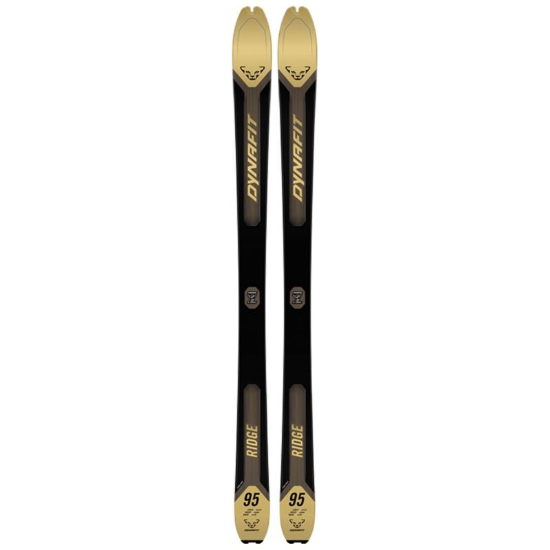 Pack ski de randonnée DYNAFIT Ridge 95 Ski (black out / gold) + Fixation + Peaux - 2025