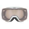 Skibrille Uvex DOWNHILL 2100 V (WHITE MATT//VARIO SILVER)