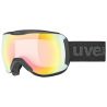 Skimasker Uvex DOWNHILL 2100 V (BLACK MATT/VARIO RAINBOW)