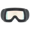 Máscara de esquí Uvex DOWNHILL 2100 V (BLACK MATT/VARIO RAINBOW)
