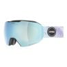 Maschera da sci Uvex EPIC ATTRACT S (BLACK MATT//MIRROR SAPPHI)