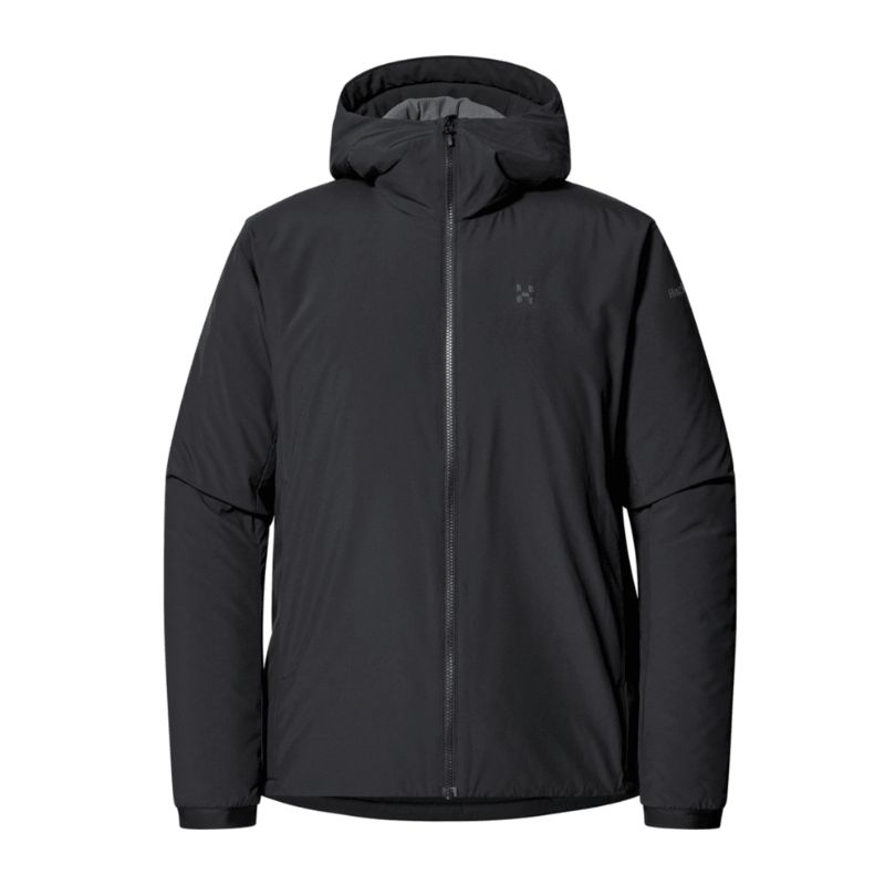 Miesten HAGLOFS Mimic Alert Hood takki (True Black)