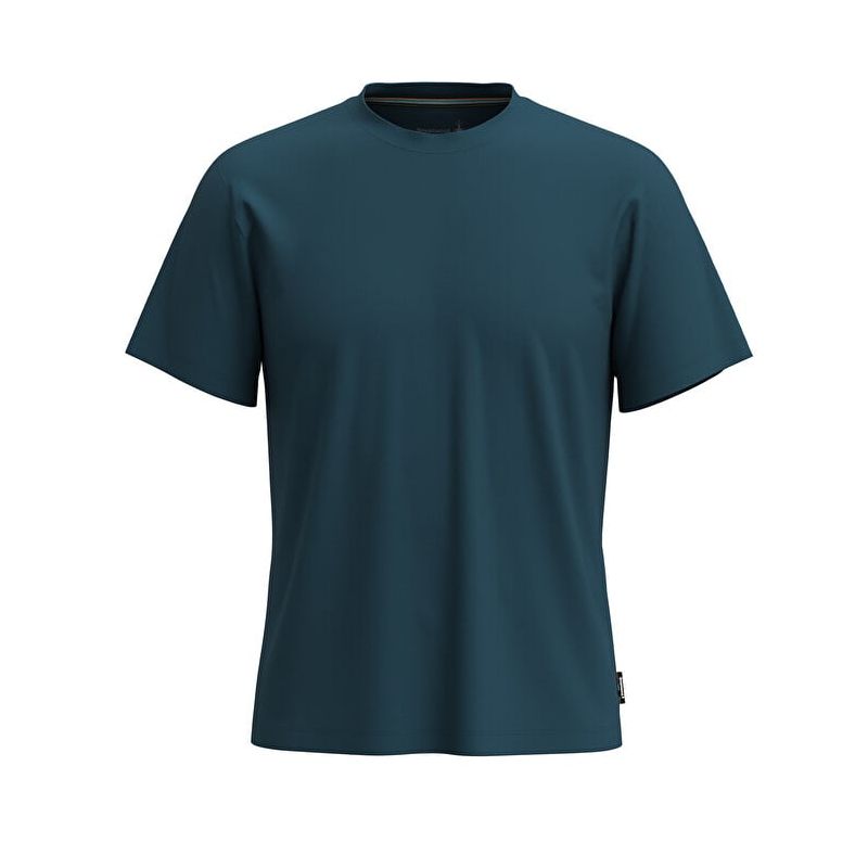 Miesten t-paita Smartwool Perfect Crew lyhythihainen tee (Twilight Blue)