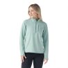 SMARTWOOL Women's Active Fleece 1/2 Zip Active ARCTIC GREEN (ARCTIC GREEN)