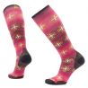 Smartwool Naisten Ski Zero Cushion Paths Crossed P Ski POWER PINK (POWER PINK) (POWER PINK)