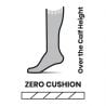 Smartwool Ski Zero Cushion Paths Crossed P Ski til kvinder POWER PINK (POWER PINK)