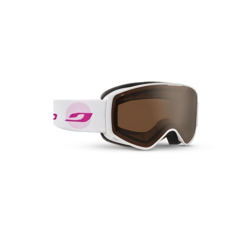 Maschera da sci per bambini Julbo ATOME ES3 (BIANCO/ROSSO - Marrone)