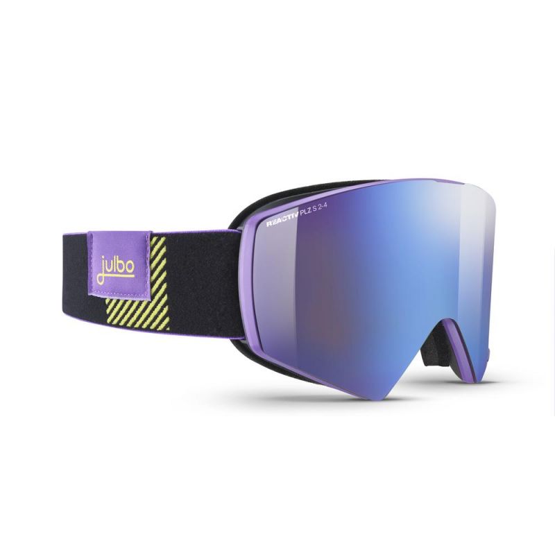 Masque de ski JULBO RAZOREDGE (Violet / Noir-REACTIV 2-4 Polarized)