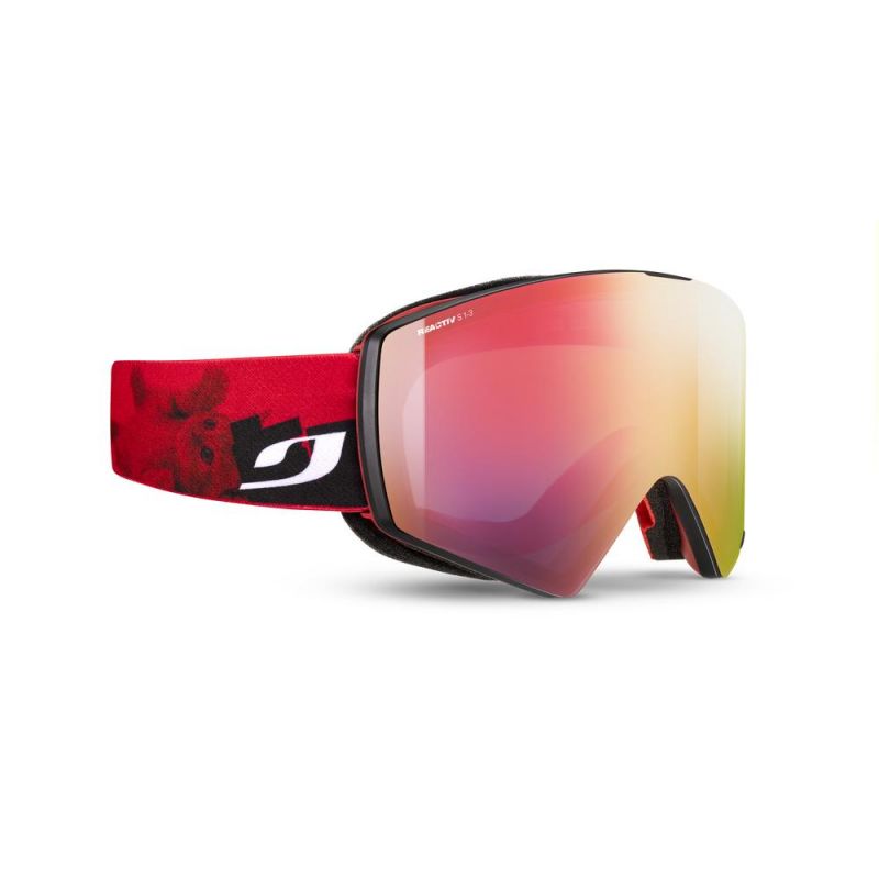 Ski helmet Julbo RAZOREDGE Cat 1-3 (Red, Black)