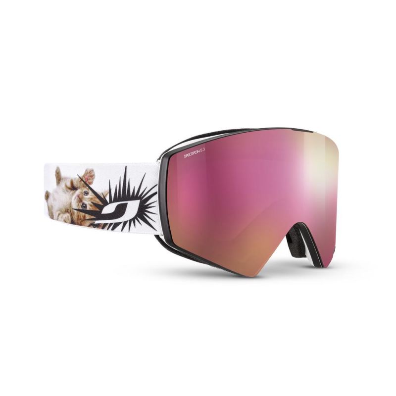 Ski helmet Julbo RAZOREDGE SPECTRON Cat 3 (White, pink)