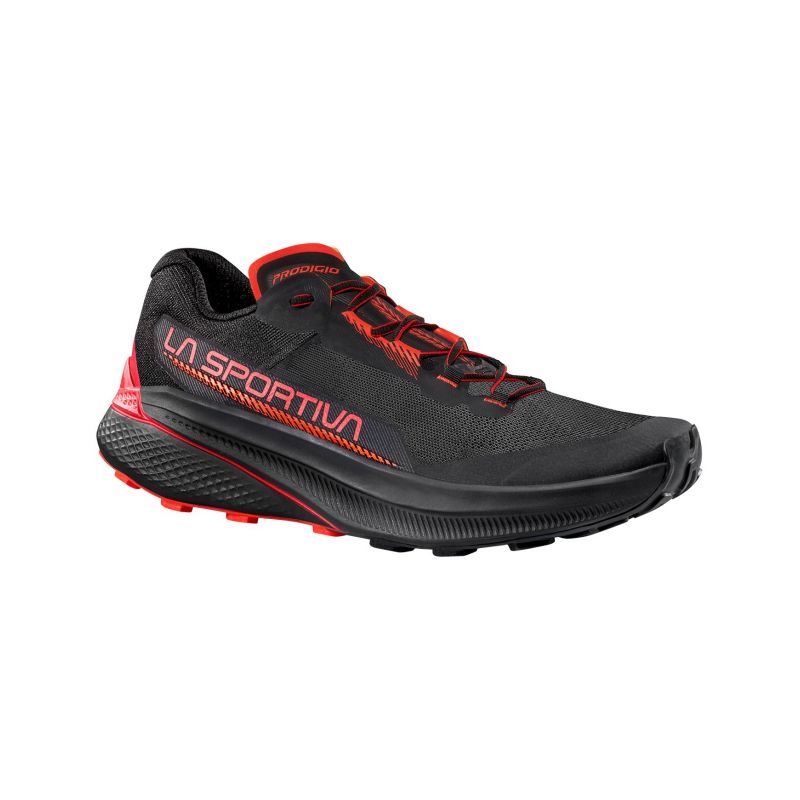 Trail sko La Sportiva Prodigio (Sort/Tango Rød)