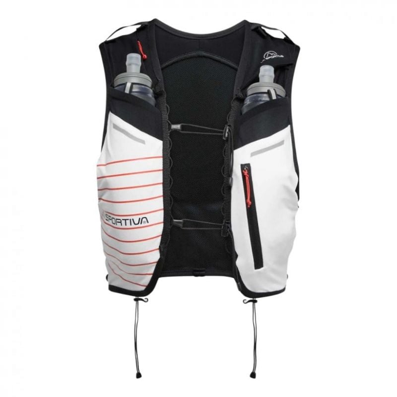 Gilet d'hydratation LA SPORTIVA Trail Vest 5L&nbsp; (White/Cherry Tomato) Mixte