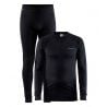 Craft CORE DRY BASELAYER SET M (BLACK)