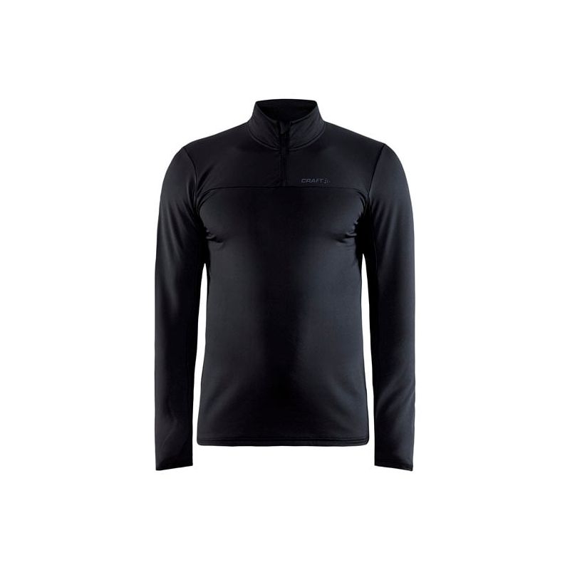 Teknisk topp Craft CORE GAIN MIDLAYER M (BLACK) herr