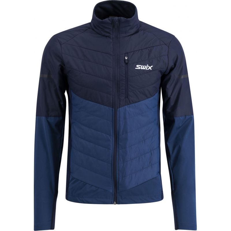 Langlaufjacke SWIX Dynamic Hybrid Insulated (LAKE BLUE-DARKK NAVY) Mann