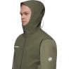 Mammut Chaqueta con capucha Linard Guide HS Hombre (marsh-dark marsh)