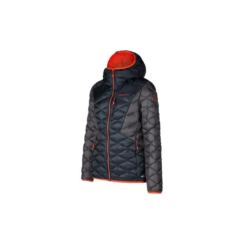 Laskettelutakki La Sportiva Pinnacle Down Jkt W (Black/Cherry Tomato) Women's