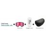 Skibrille Vola WIDEYES RED + 1 Scheibe