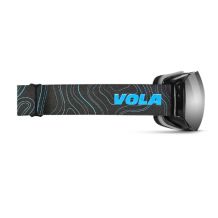 Skimaske Vola ZIPPY TOPO (Schwarz/Blau)