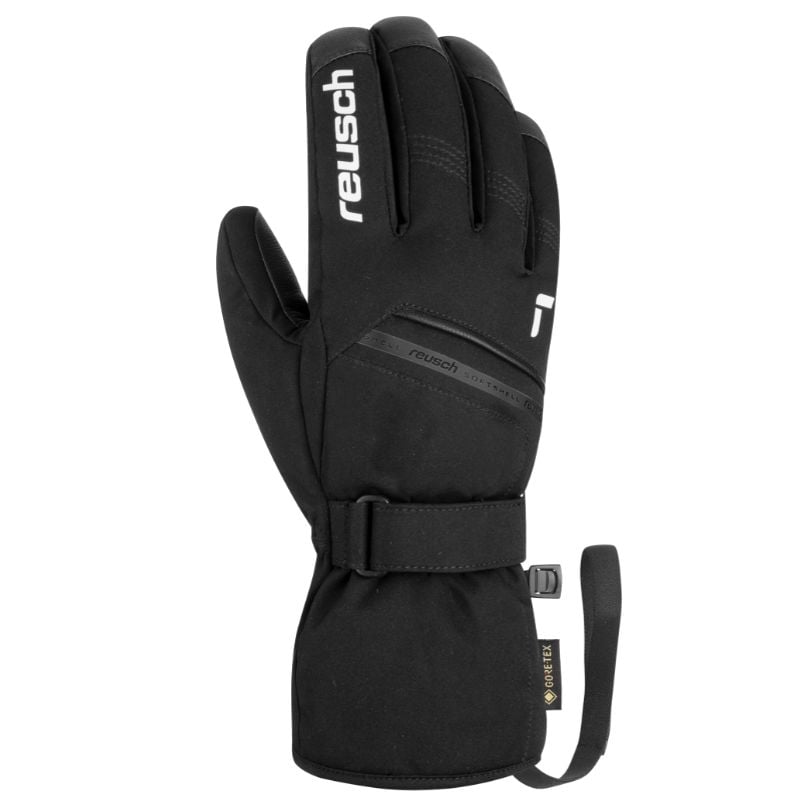 Ski Gloves REUSCH Morris Gore-tex (black/white)