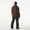 Chaqueta de esquí Picture BANGUP JKT (A Black ChicoryCoff Cocoa) Hombre