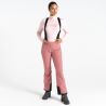 Pantalones de esquí para mujer Dare2B Diminish Pant (Dusty Rose)